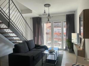 Posezení v ubytování Love Rent4 Málaga loft