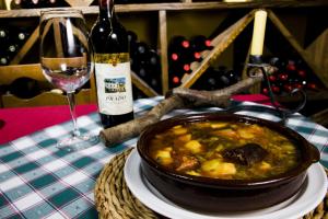Nápoje v ubytování Hotel Restaurante Prado