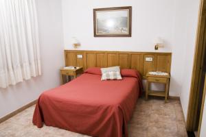 Postel nebo postele na pokoji v ubytování Hotel Restaurante Prado