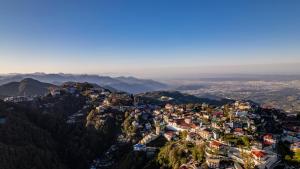 山景或在度假酒店看到的山景