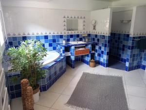 Kúpeľňa v ubytovaní GÎTE LA MOUNTAGNA