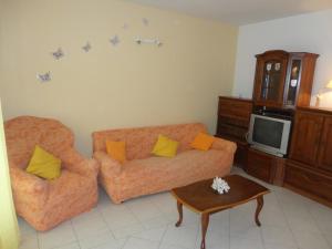 TV a/nebo společenská místnost v ubytování Apartments Kovačić