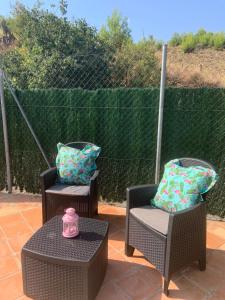 A seating area at Air Conditioned "Casa Tropicana" Entire Villa or Individual Apartments