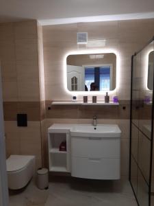 Ένα μπάνιο στο Apartament nad wodą 2 +28 φωτογραφίες