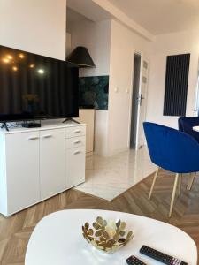 Telewizja i/lub zestaw kina domowego w obiekcie Tabago Studio 6