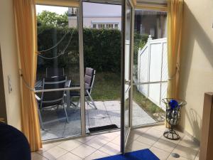 Ein Balkon oder eine Terrasse in der Unterkunft Amselstern Binz