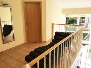 Ein Balkon oder eine Terrasse in der Unterkunft Amselstern Binz