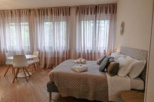 Posezení v ubytování Verona Suites and Rooms
