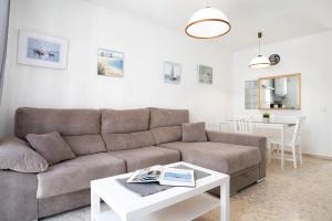 Część wypoczynkowa w obiekcie Apartamento Atlántico