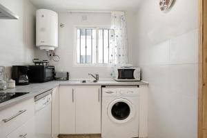 Kuchnia lub aneks kuchenny w obiekcie Apartamento Atlántico