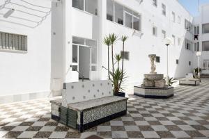 Część wypoczynkowa w obiekcie Apartamento Atlántico