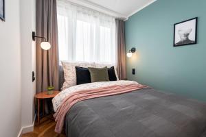 Легло или легла в стая в Apartament Szafir - darmowy Parking, ścisłe centrum - by Kairos Apartments