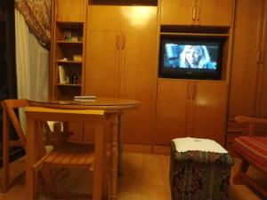 TV in/ali zabaviščno središče v nastanitvi apartamento Ana
