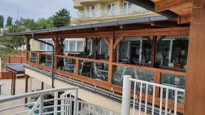 Balkón nebo terasa v ubytování Hotel Zátoka