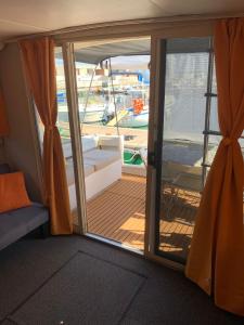 Posezení v ubytování Giorgia House Boat