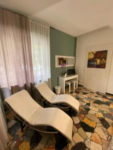 Posezení v ubytování Delle Rose Rooms