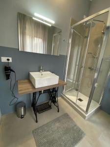 Koupelna v ubytování Delle Rose Rooms