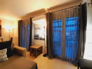 Postel nebo postele na pokoji v ubytování Beautiful house with great castle view! + 22 fotografií