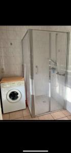 Ένα μπάνιο στο Ferienwohnung Margrit