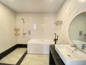 Koupelna v ubytování Manomon residence มโนมน เรสซิเดนซ์