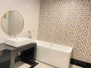 Koupelna v ubytování Manomon residence มโนมน เรสซิเดนซ์
