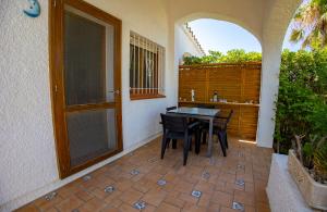 Patio nebo venkovní prostory v ubytování Chalet Marisol Riumar Pura Natura
