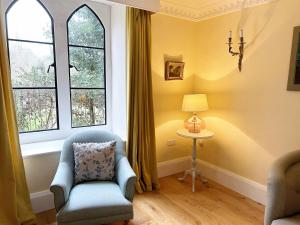 Χώρος καθιστικού στο Trillow House, Clungunford, Ludlow