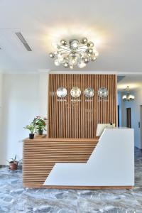 Ο χώρος του λόμπι ή της ρεσεψιόν στο Altunyan Hotel