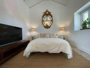Postelja oz. postelje v sobi nastanitve Casa Rustica en Marbella
