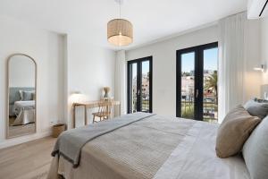 Postel nebo postele na pokoji v ubytování Casa Helena