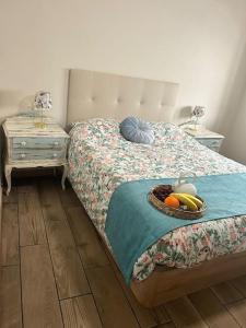 Un pat sau paturi într-o cameră la www luabierzo