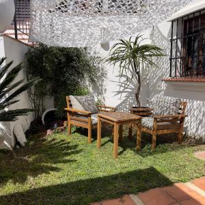 A garden outside Terra Aloé