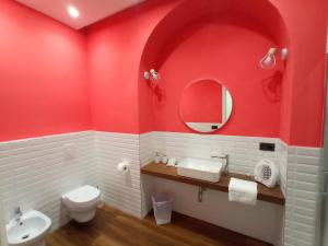 Koupelna v ubytování Suites Elifani