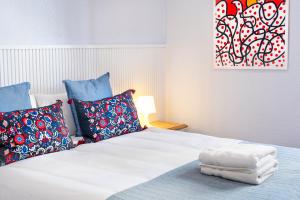 Postel nebo postele na pokoji v ubytování Apartamentos Alfaqueque A