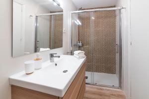 Koupelna v ubytování Apartamentos Alfaqueque A
