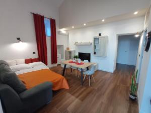 Kuchyň nebo kuchyňský kout v ubytování Suites Elifani