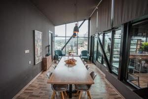 Χώρος καθιστικού στο Hotel Grand View in Tbilisi