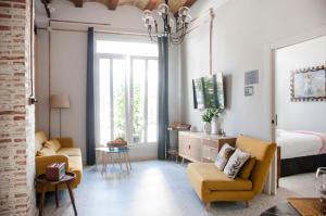 Posezení v ubytování Valencia Apartamentos Goya