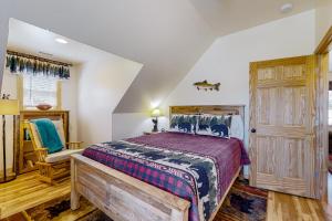 Кровать или кровати в номере The Mountain Haven