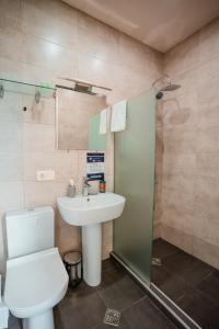Ένα μπάνιο στο Hotel Grand View in Tbilisi