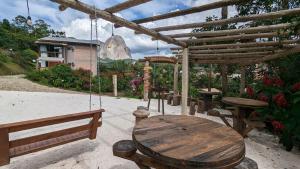Um jardim em Villaggio Ronchi