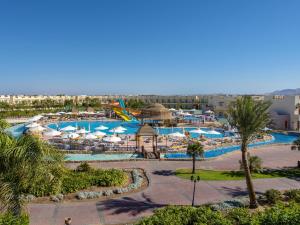 an aerial view of the pool at a resort at Concorde El Salam Sharm El Sheikh Sport Hotel in Sharm El Sheikh