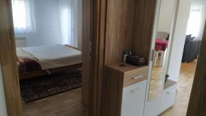 Krevet ili kreveti u jedinici u okviru objekta Apartman Daniela