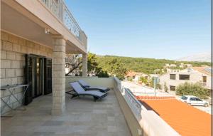 Balkón nebo terasa v ubytování Apartment Selca Put Ruzmarina Iii