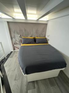 1 dormitorio con 1 cama grande en una habitación en La Mignon en Ischia