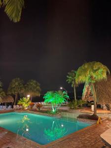 Bazén v ubytování LAGOGRANDE HOTEL nebo v jeho okolí