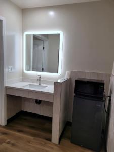Koupelna v ubytování ACE Motel