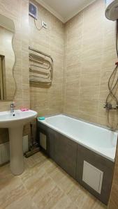 Ένα μπάνιο στο 2-room apartment Tynystanov 231