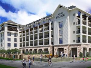 una rappresentazione dell'hotel North molico di Hotel Indigo - Panama City Marina, an IHG Hotel a Panama City