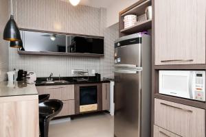 Kjøkken eller kjøkkenkrok på Leblon Dream Apartment